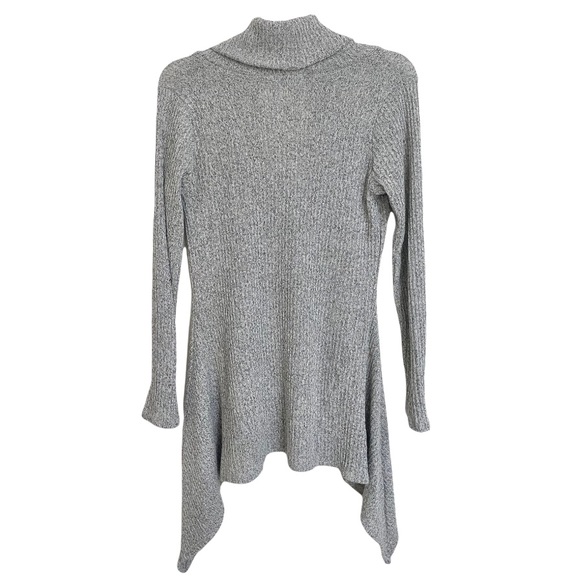 Joyce Leslie • Handkerchief Hem Cowl Neck Sweater - Picture 2 of 4